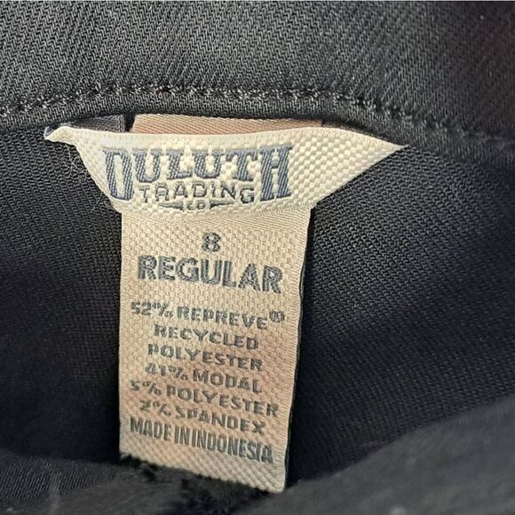 Duluth Trading Company Women's Bootcut Jeans in Black size 8 Regular - Picture 5 of 6
